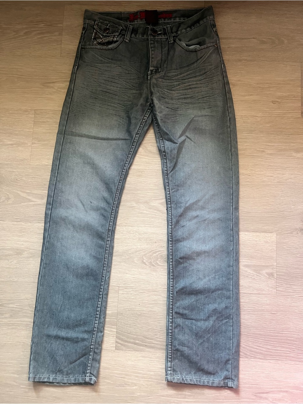 Men's Slim Fit Gray Jeans